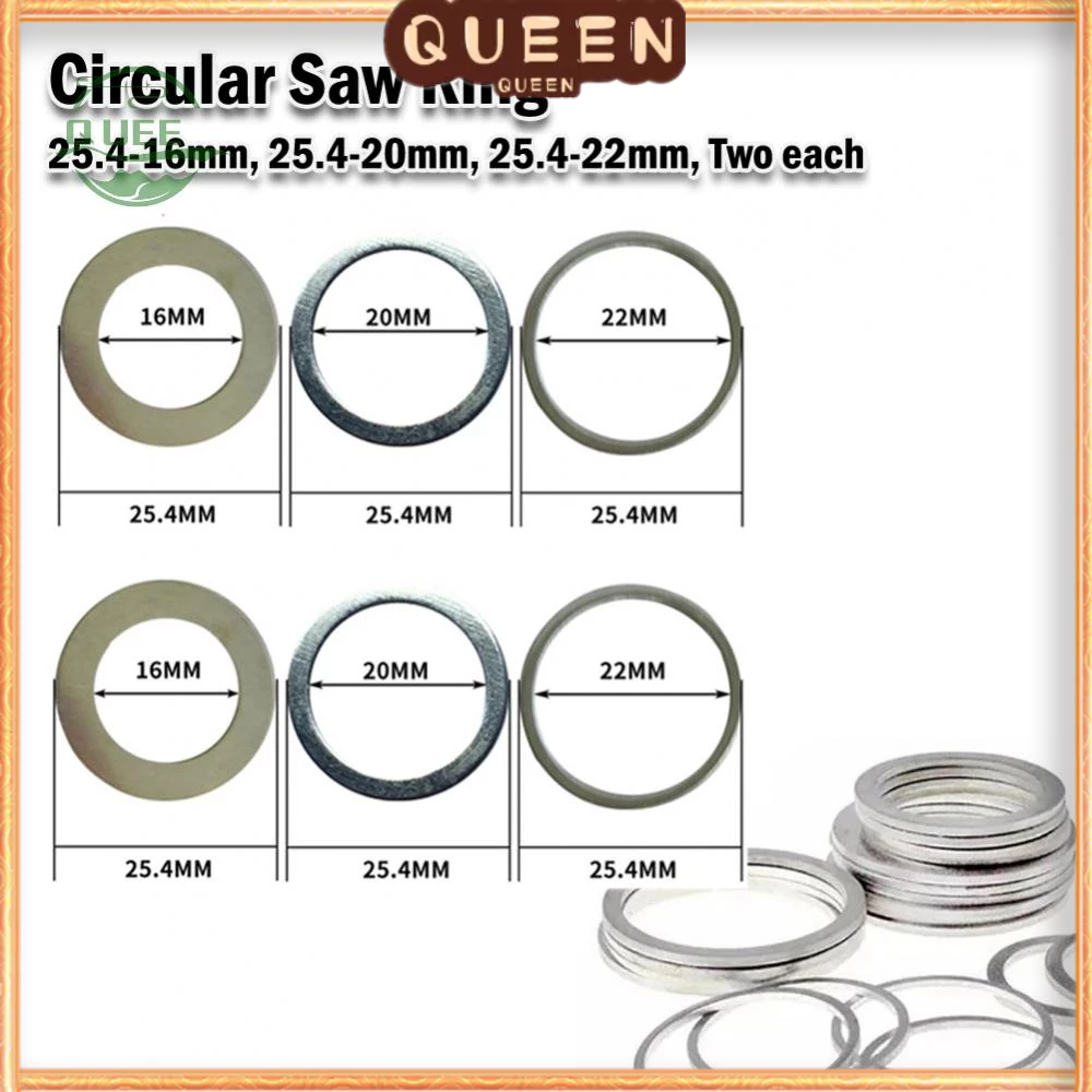 Evolution Power Tools - Circular Saw Blade Arbor Reduction Ring: 1 To 5/8" | MSC Direct
