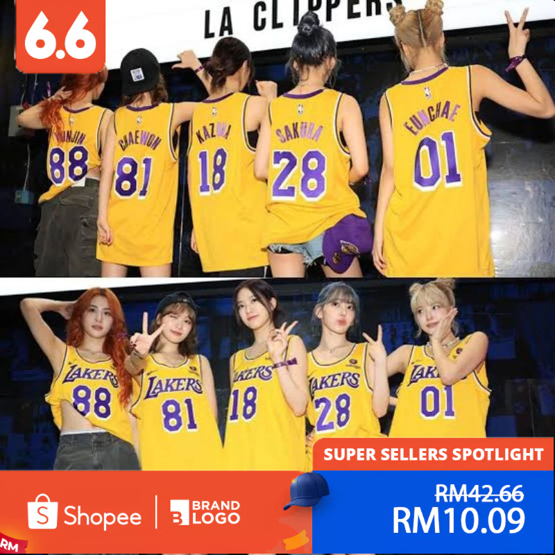 Jersey basket lakers online