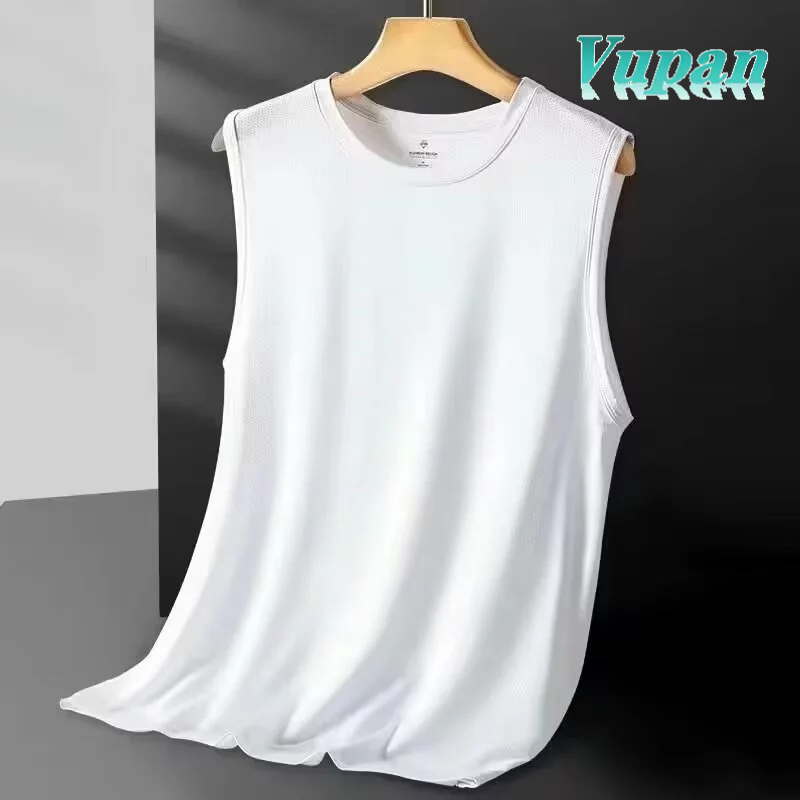 Vupan Ice Silk Mesh Vest Singlet Loose Size Casual Sports Tank Top ...