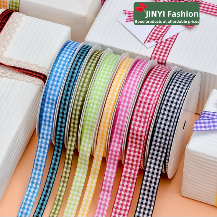 5 meters*1cm Pastoral Lattice Ribbon~Scotland England Bow Accessories ...