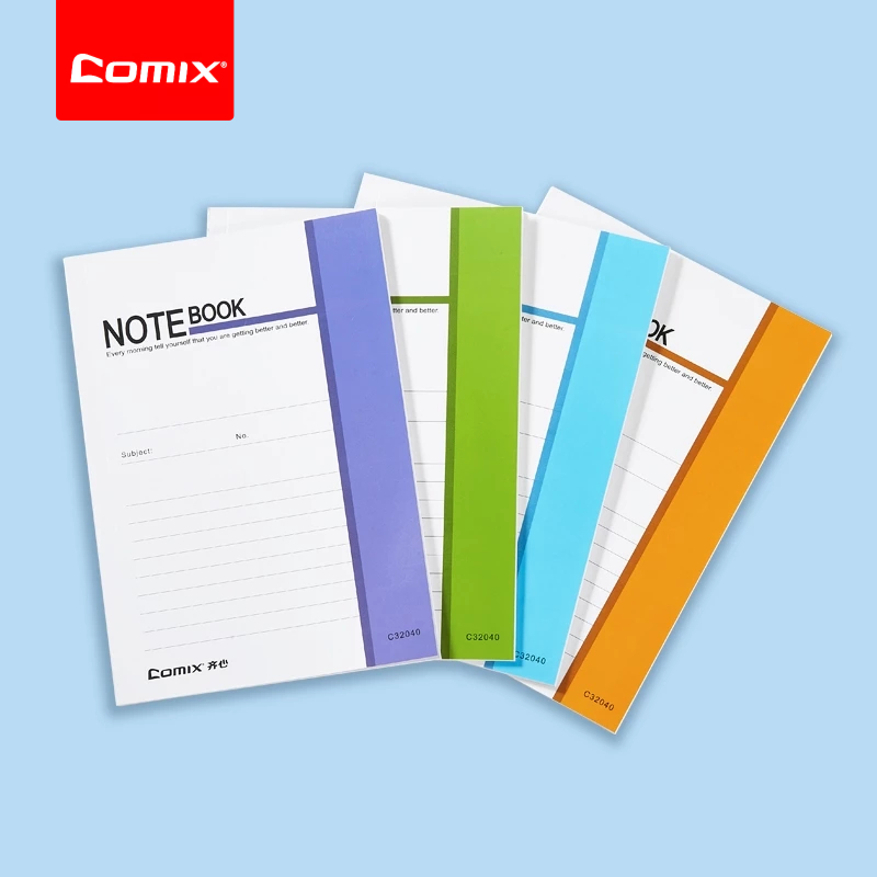 Comix Premium Notebooks B5 44 sheets for School, Office, and Personal ...