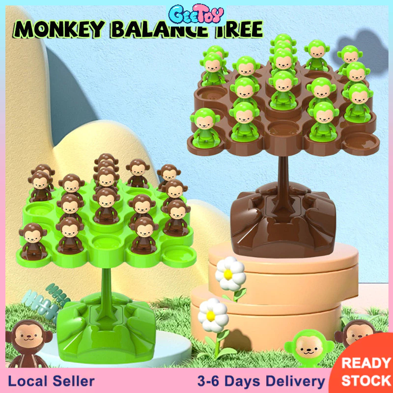 GeeToy Monkey Balance Tree Parent-child Interaction Table Game Learning ...
