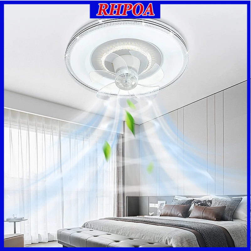 RHPOA Ceiling Fan Light 360°Rotation Bedroom FanLight | Shopee Malaysia