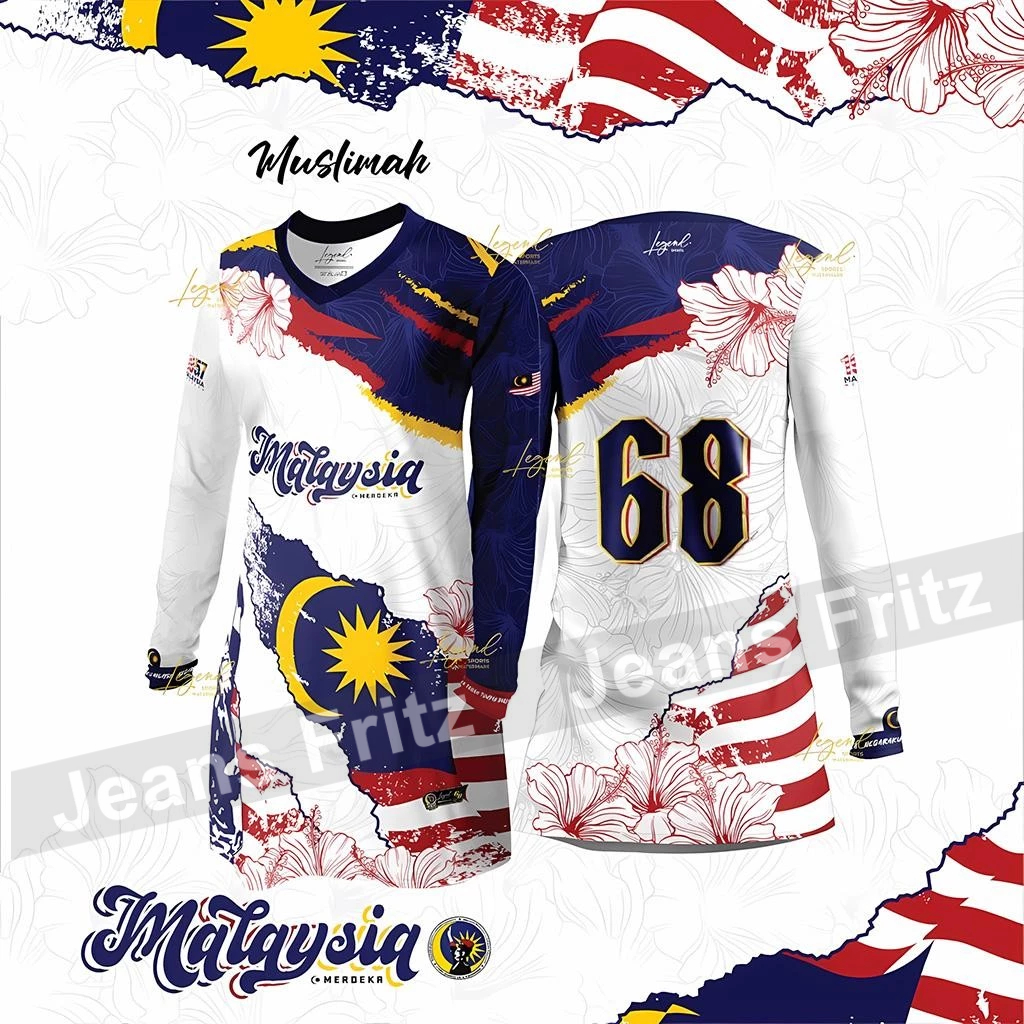 Celebrating Malaysia Merdeka 68th Anniversary Exclusive Clothing ...