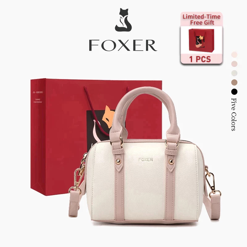 FOXER Fashion Women Messenger Bag Luxury Messenger Bag Large Capacity ...