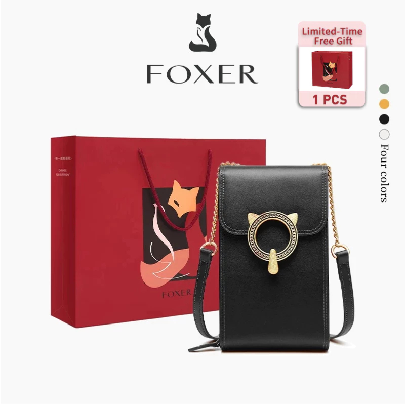 FOXER Genuine Leather Crossbody Bag Stylish Crossbody Bag Small And ...