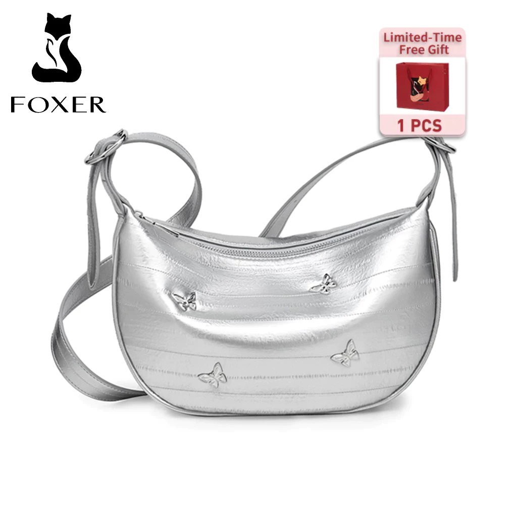 FOXER Women Genuine Leather Handbag | Shopee Malaysia