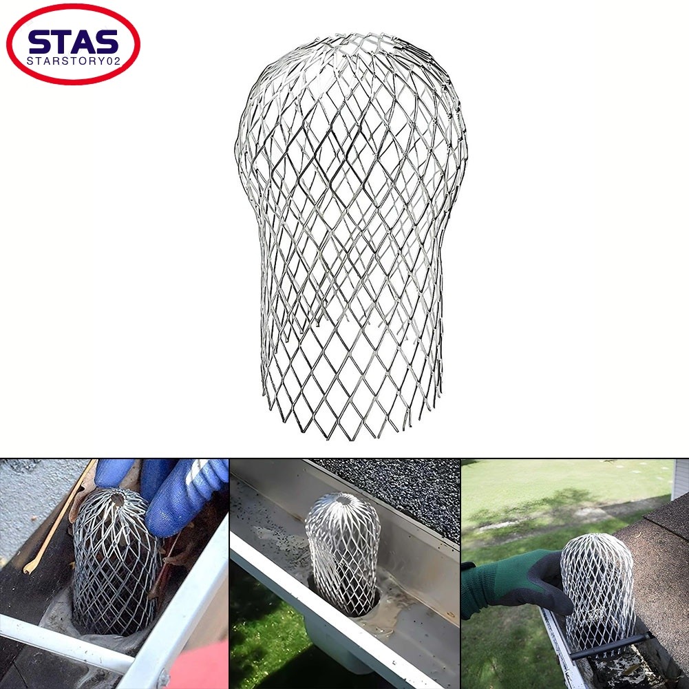 [STAS] Roof Gutter Protection Filter 3INCH Expanded Filter Prevents ...