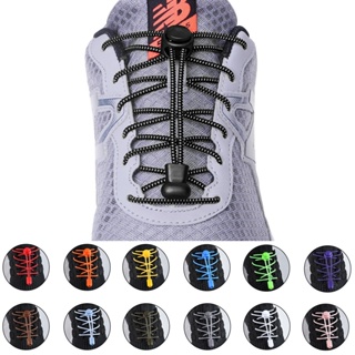 No Tie Shoelaces For Sneakers Elastic Shoe Laces Flat Press Snap Lock Adult  Child Lazy Lace Safety Fast Shoelace 20 Colors - AliExpress