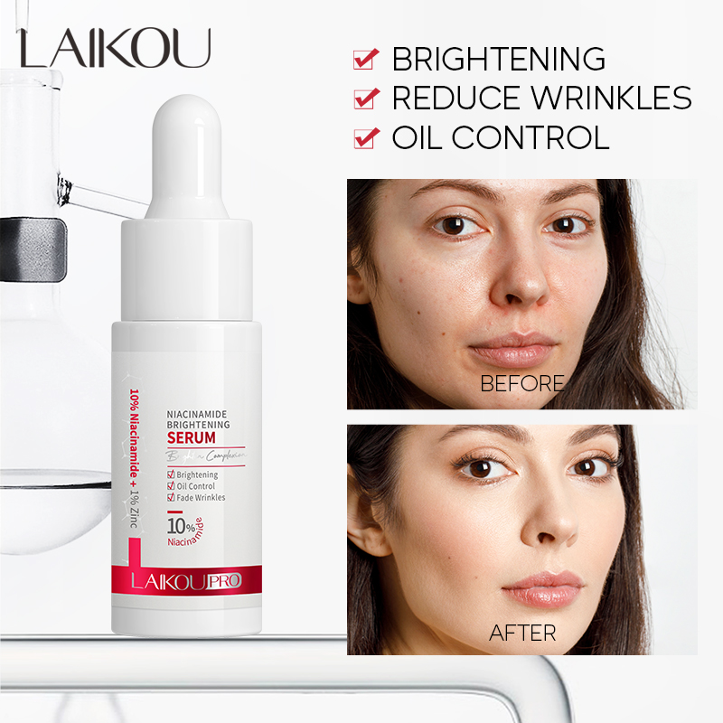 LAIKOU PRO 10% Niacinamide Brightening Serum Whitening Lighten ...