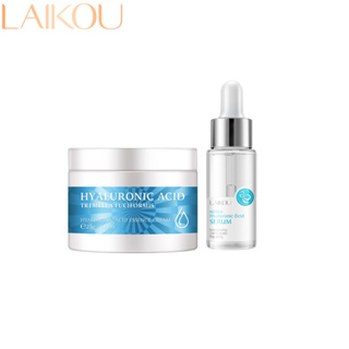 LAIKOU Hyaluronic Acid Serum Moisturizer Face Cream Repairing Anti-aging Skin Care Set
