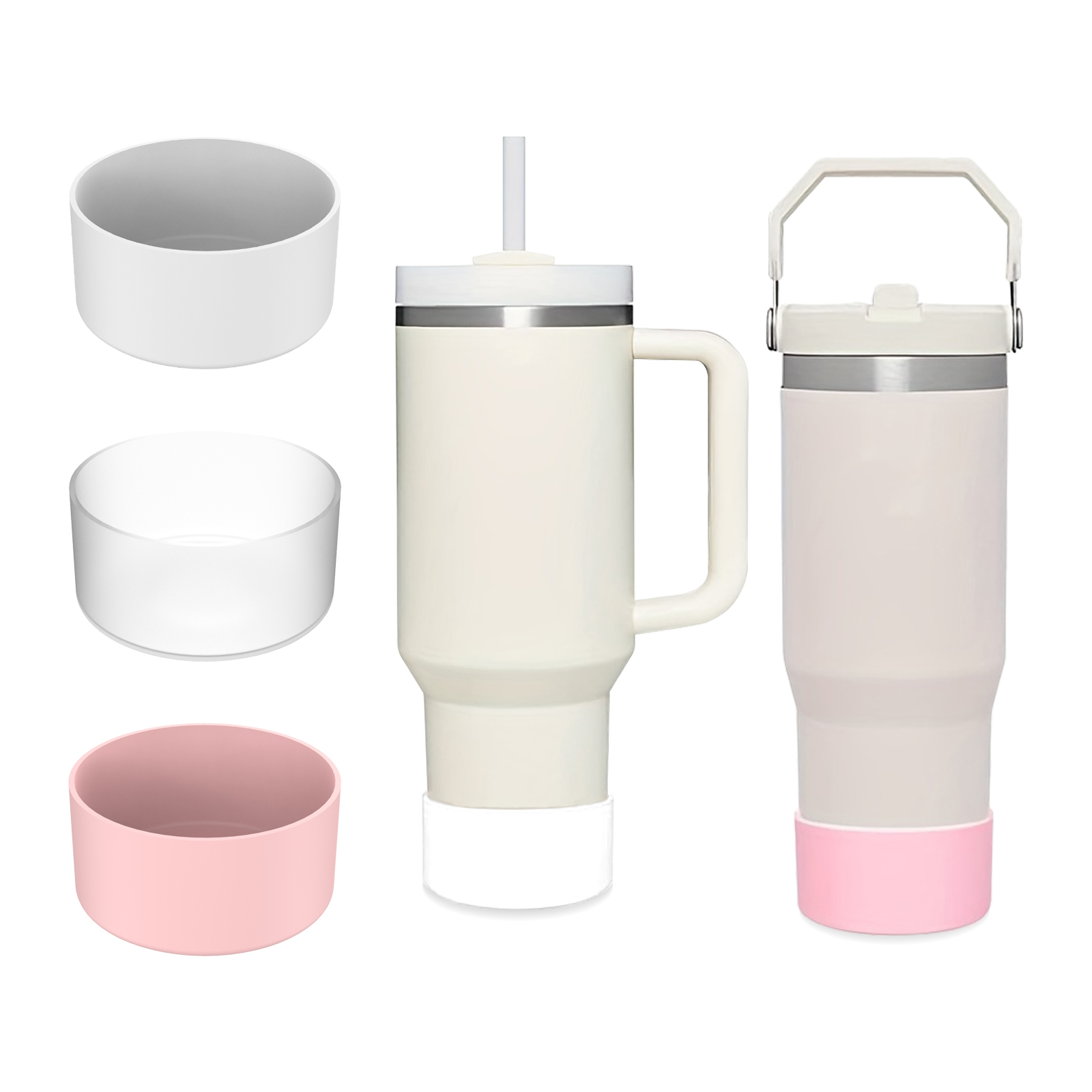 thumbnail image 2 of Silicone Full Body Sleeve Case Anti-Scratch Water Bottle Sleeve Non Slip Bottle 2 of 10