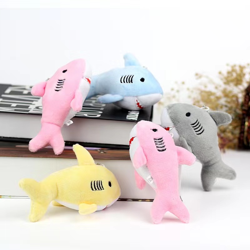 Cartoon Small Shark Plush Toy Ocean Small Animal Shark Doll Shark