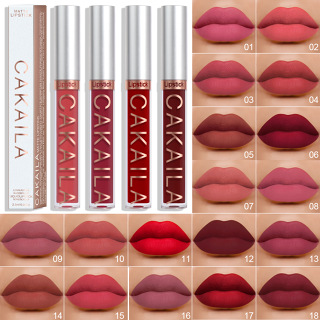18 Colors Waterproof Matte Lip Gloss Long Lasting Non-Fade Non-Stick Cup Lip Gloss