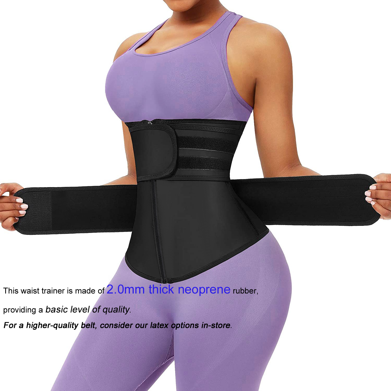 Fitness Gym Belt for Women Men Sauna Tummy Slimming Corset Sweat