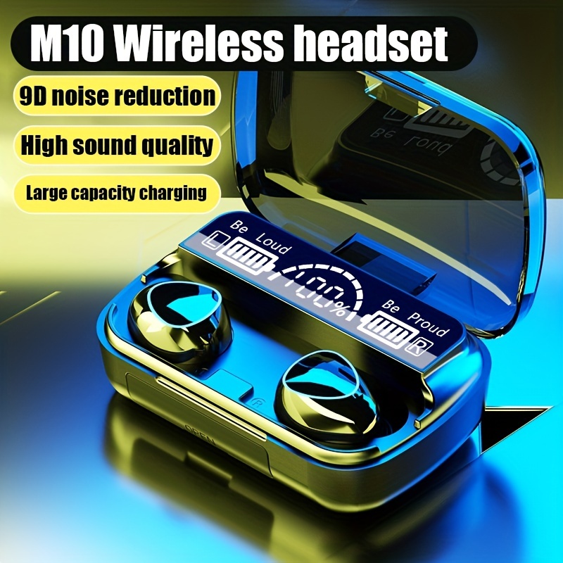 M10 Wireless Earbuds TWS Bluetooth 53 Touch Control Stereo Sound In-ear ...