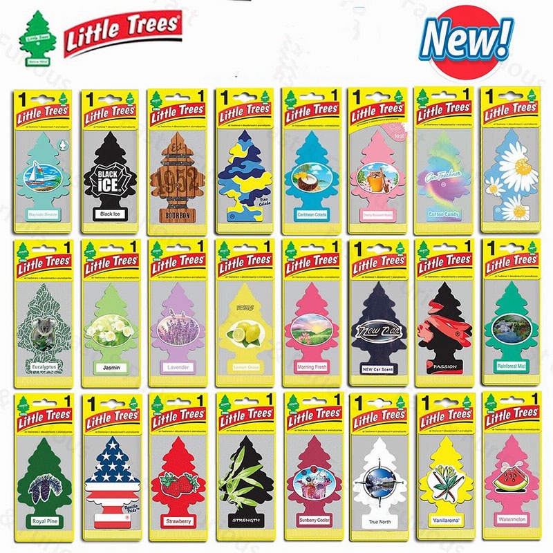 【Ready Stock】Treeshaped air freshener sheet for cars/perfume sheets