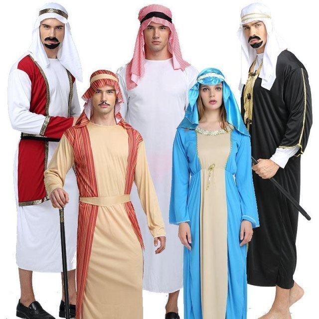 Men's clothing Middle Eastern tycoons Arab Costume Prince Costume Saudi