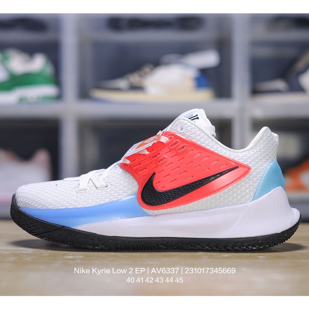 Kyrie low 2 on sale white blue hero