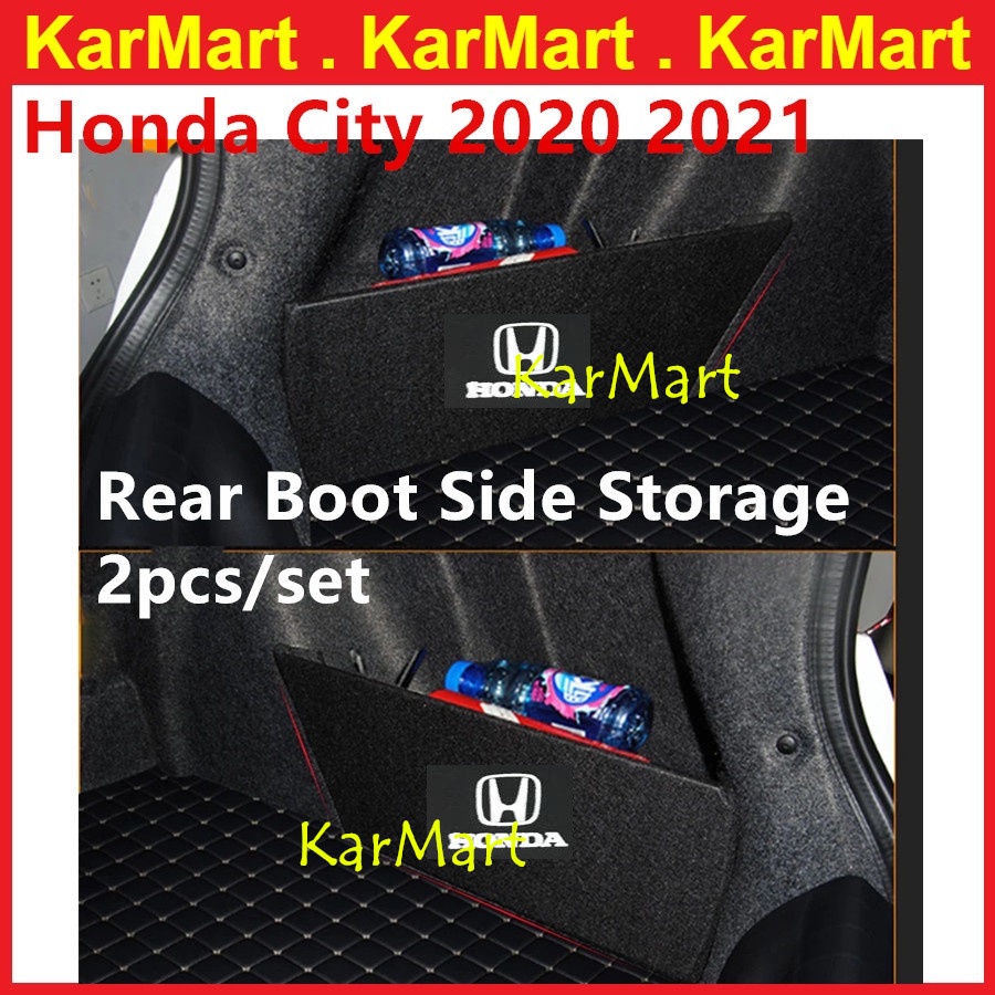 Honda Civic City Rear Boot Side Storage Box Car Auto Accessories Jazz ...