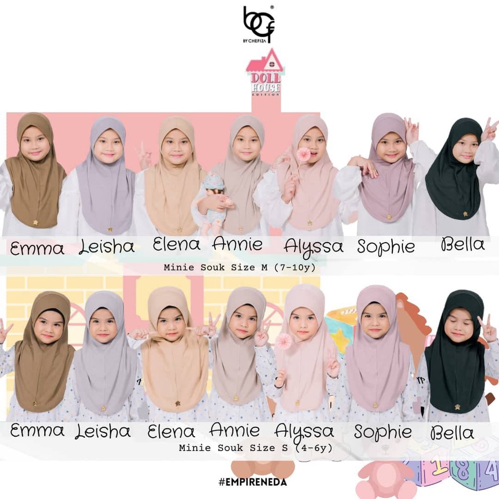 MINI SOUK KIDS BCF (TUDUNG SARUNG BUDAK) | Shopee Malaysia