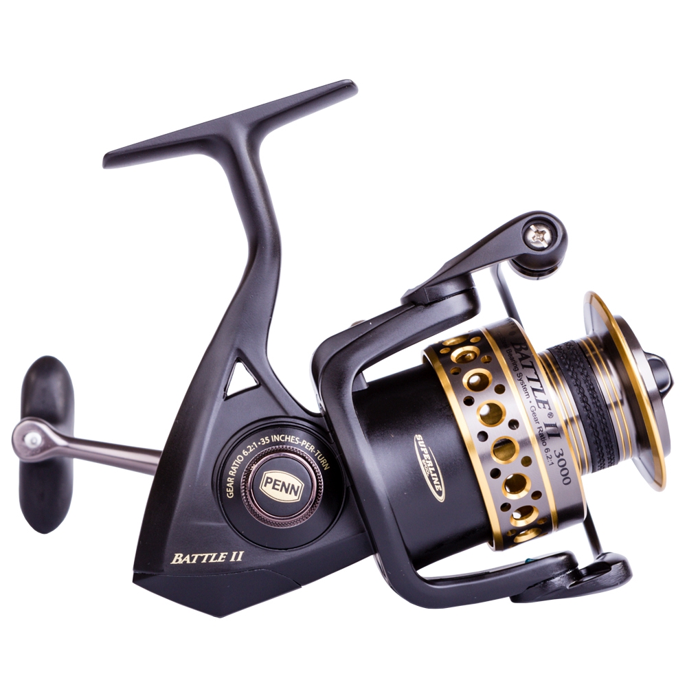 NEW] PENN Battle II 5000 Spinning Fishing Reel Made in USA
