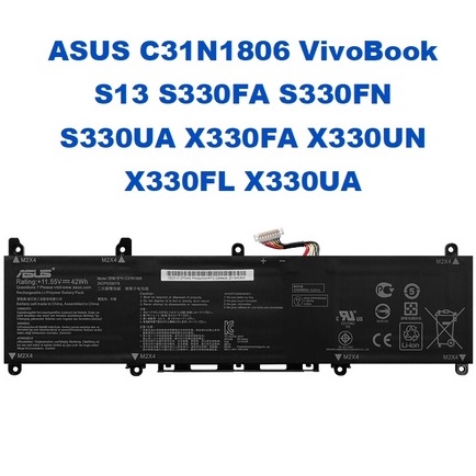 Asus C31N1806 ADOL13F/U VivoBook S13 S330FA S330FN S330UA S330U X330FA ...