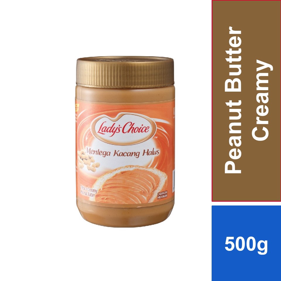 Ladys Choice Peanut Butter Creamy 500g Shopee Malaysia 8313