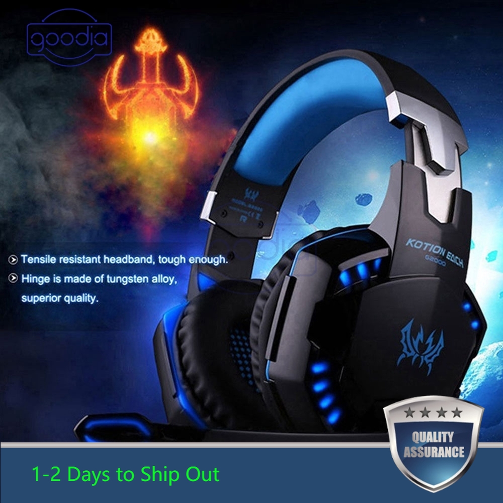 KOTION EACH G2000 Gaming Headsets Game Earphone Stereo Headphone with ...