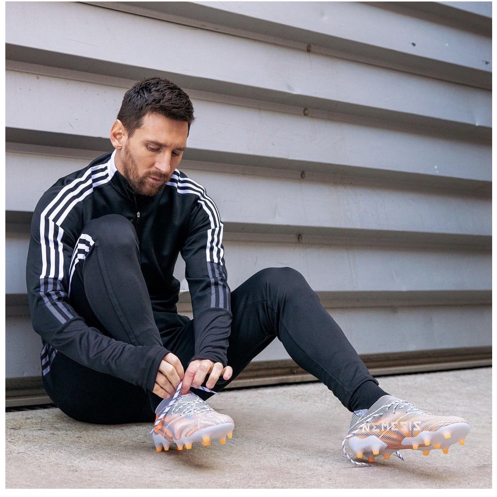 With REAL VIDEO Adidas Tiro 21 TRACK JACKET LIONEL MESSI BLACK Sports Set GM7319 GH7305 100 GENUINE EXPORT PRODUCTS Shopee Malaysia