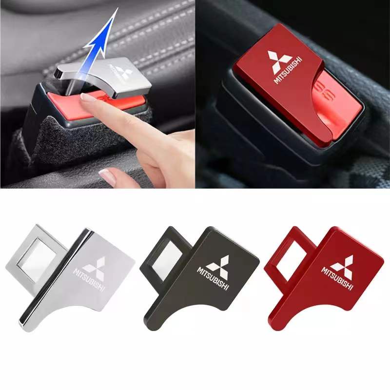 Mitsubishi Car Seat Belt Hidden Car safety seat belt buckle clip Hard