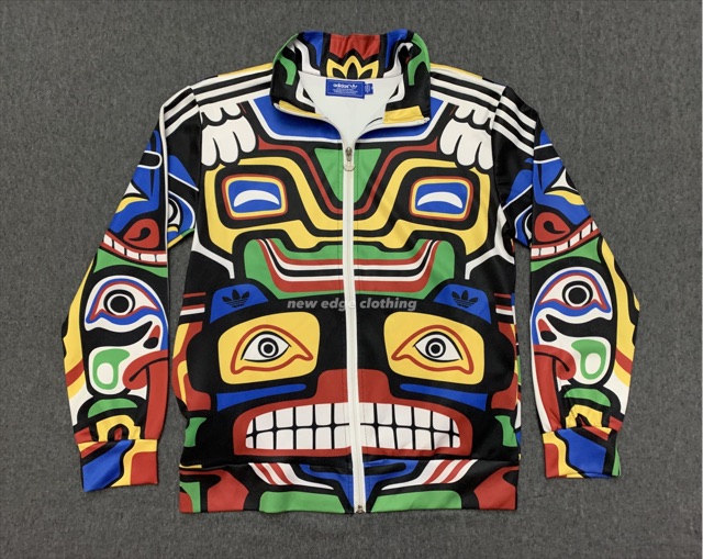 Ready Stock Adidas Originals X Jeremy Scott ObyO Eagle Totem Jacket Shopee Malaysia