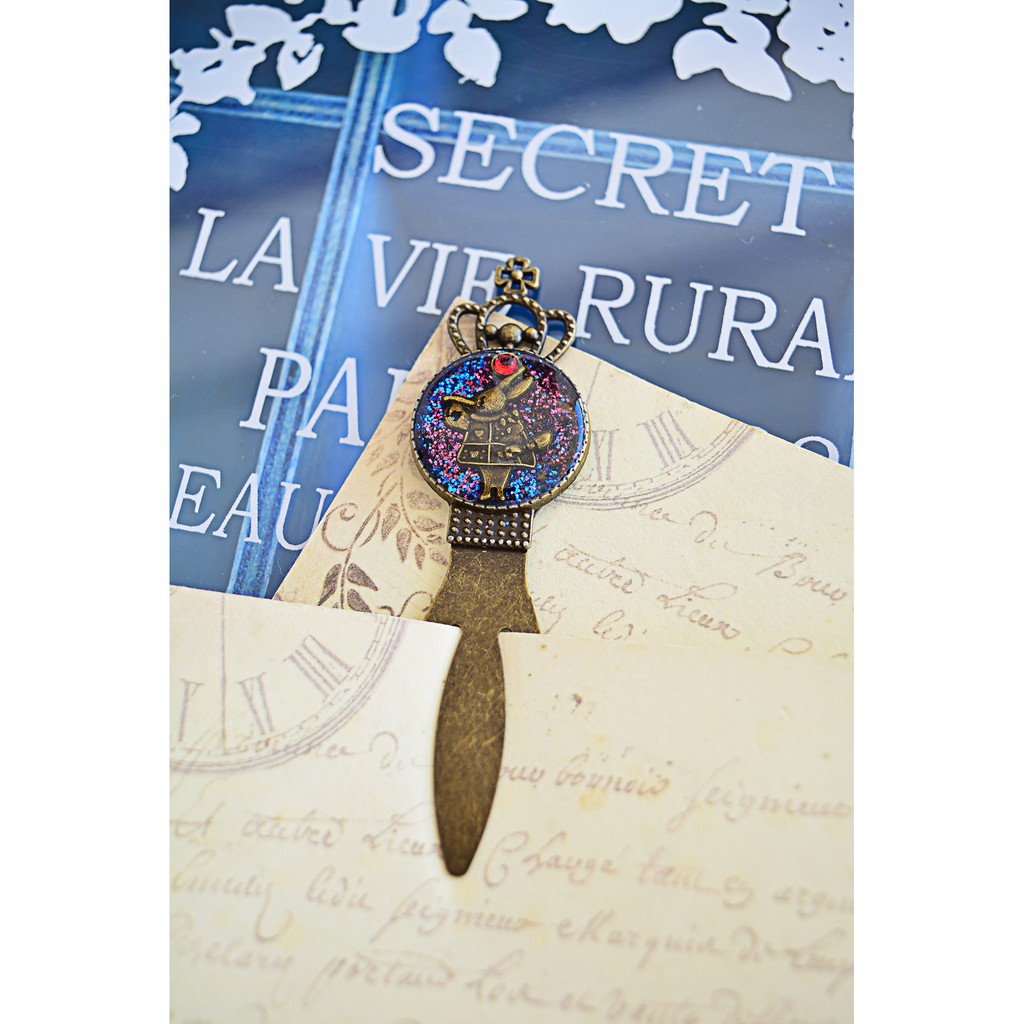 The White Rabbit Alice In Wonderland Handmade Bookmark | Shopee Malaysia