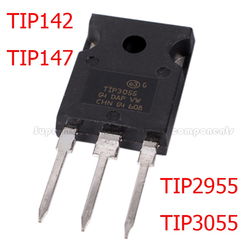 5 PIÈCES TIP35C TIP36C TIP142 TIP147 TIP2955 TIP3055 TO-247 NPN IC Nouveau et Original  502