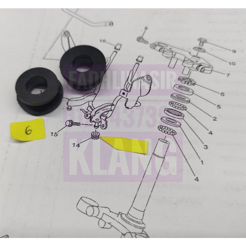 SET GETAH FERING FAIRING COWLING BAWAH RXZ (PRICE FOR 2PCS) | Shopee ...