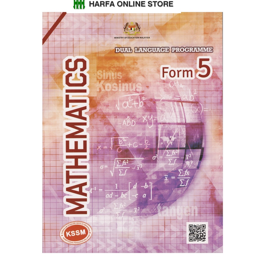 Buku Teks Mathematics (DLP) Form 5 ( TB FORM 5 ) | Shopee Malaysia