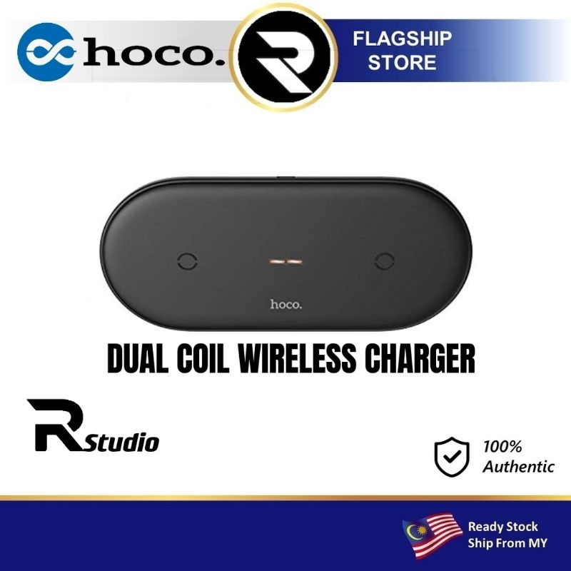 HOCO CW23 Wireless Charger 18W Dual Power Wireless Fast Charger For ...