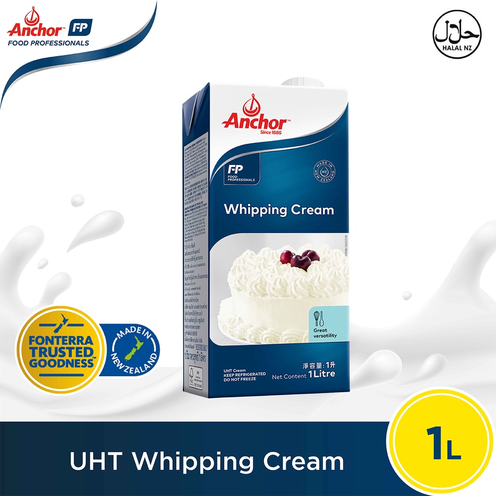 Anchor Uht Whipping Cream 1l Shopee Malaysia