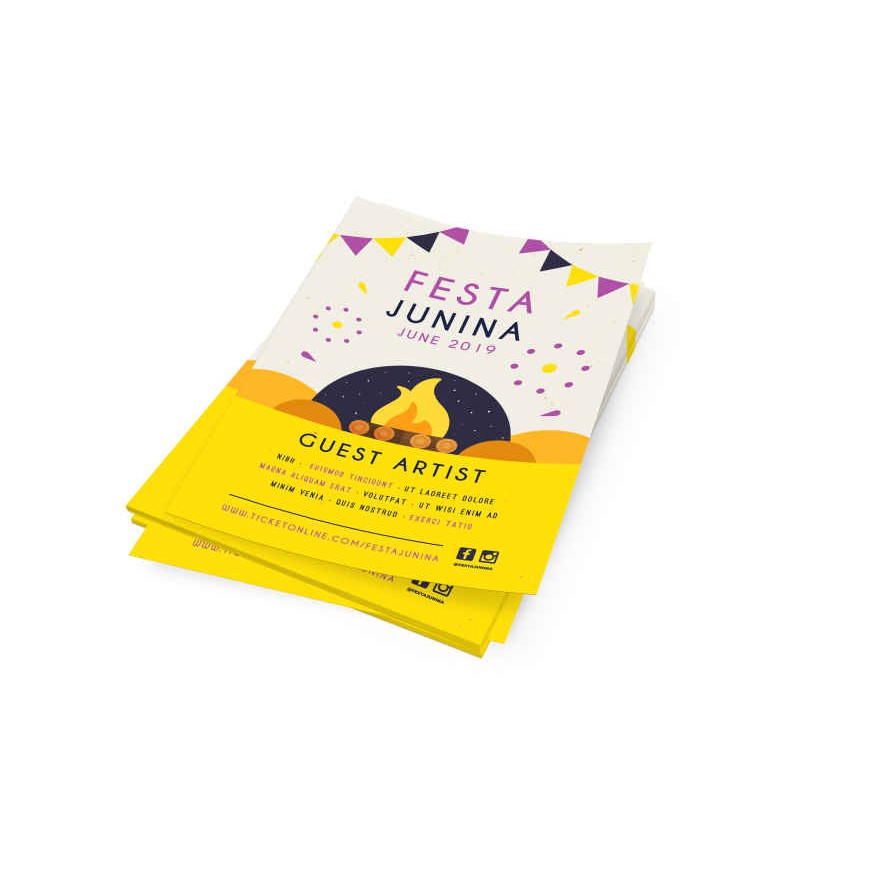 A6 Flyers Brochure Printing 400 600 1000 2000 3000 4000 8000 16000 ...