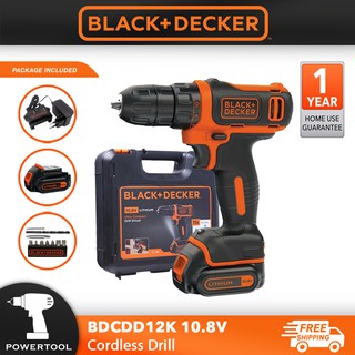 BLACK+DECKER - 18V System Drill Driver + 200mA charger + 1.5Ah