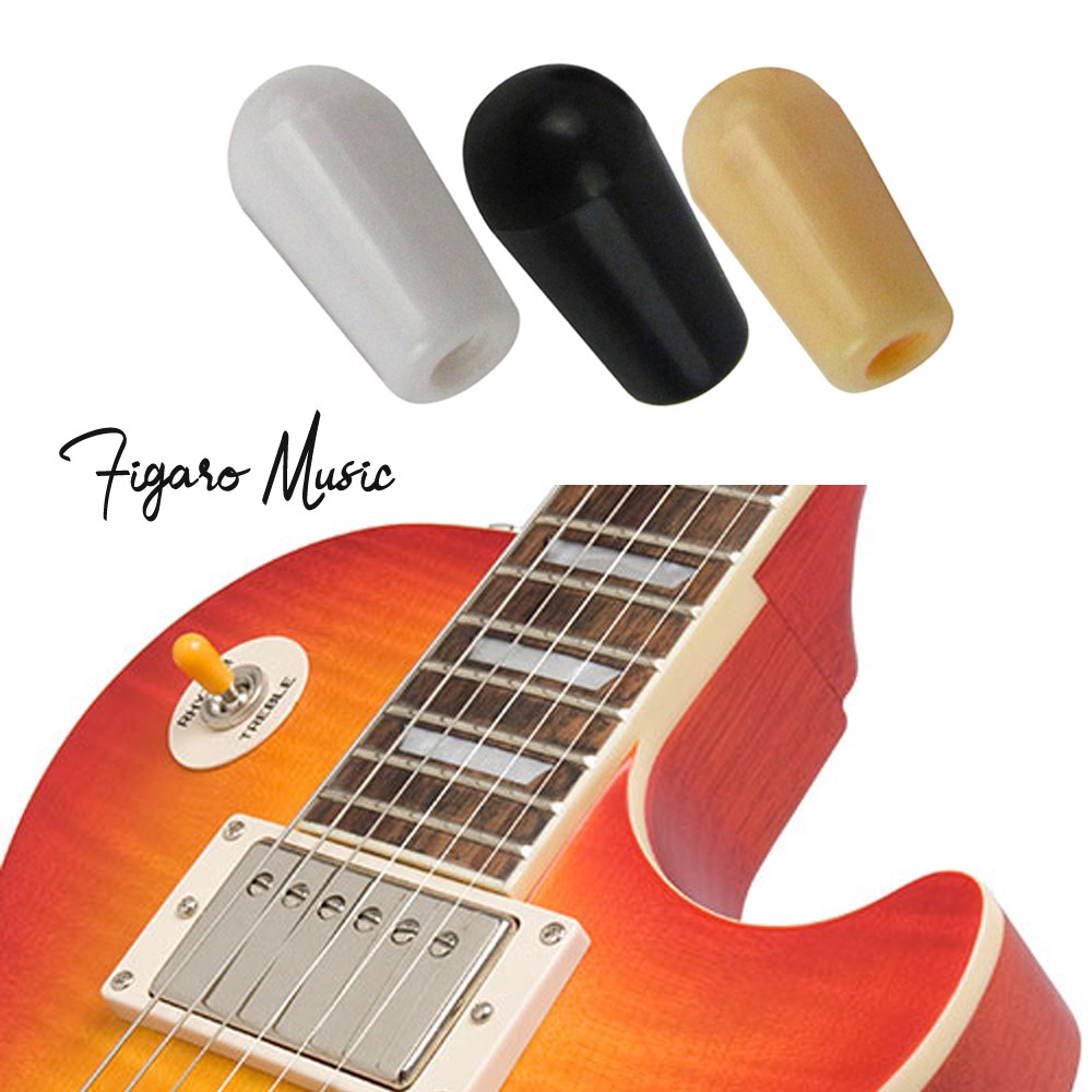 2 pz Chitarra LP LP Black Metric M4 METAL 3 vie Toggle Switch Tip Knob