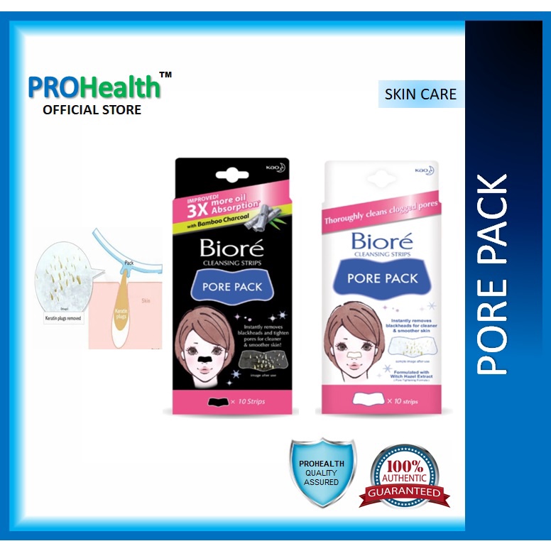 BIORE Pore Pack Regular 10s | Shopee Malaysia