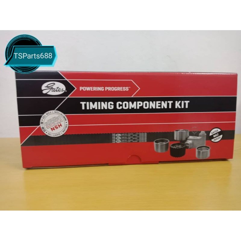 [Gates] Proton Wira 1.6 Timing Belt Kit Set (TCK889N) Shopee Malaysia