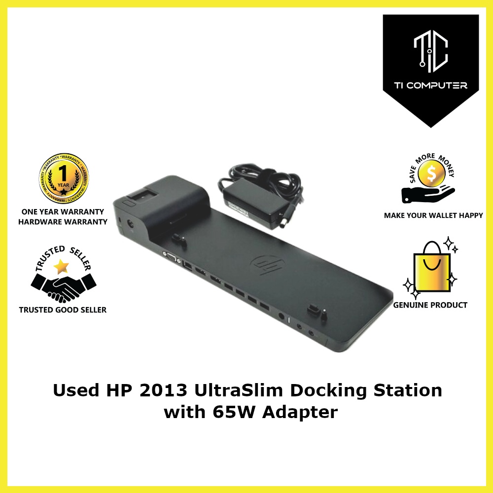 HP ULTRASLIM DOCKING 2013 HSTNN-IX10 4xUSB3.0, 2x DP
