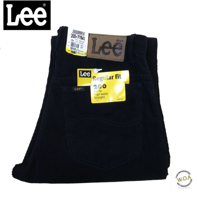 Lee Corduroy Regular (200-22841) | Shopee Malaysia