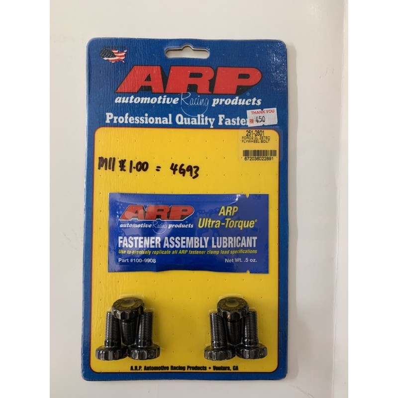 Arp flywheel bolt Ford zetec 2.0l USA Shopee Malaysia