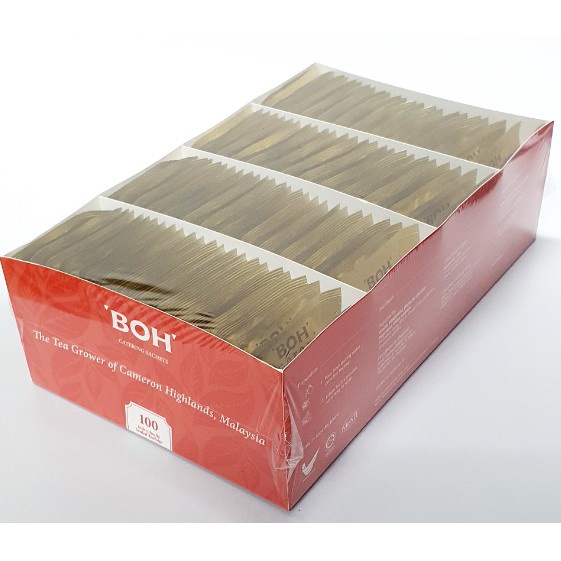 Boh Cameronian Gold Blend 100% Black Tea (100 Sachet x 2 gm) | Shopee ...