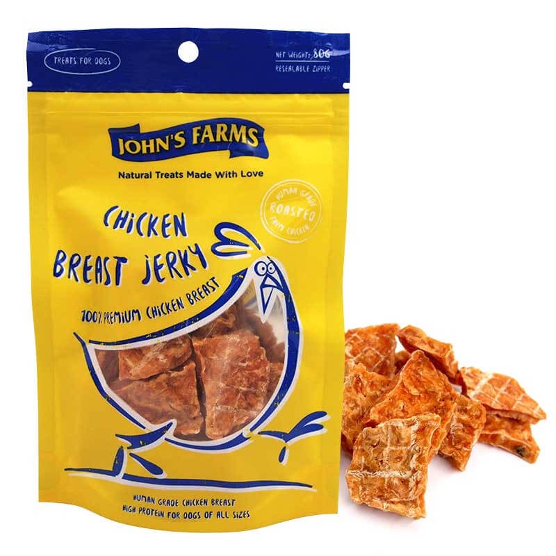 JOHN S FARMS ROASTED CHICKEN BREAST JERKY 80g Shopee Malaysia