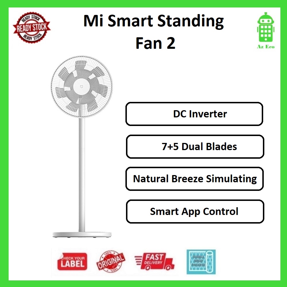 Xiaomi Mi Smart Standing Fan 2 (BPLDS02DM) Global Version 【Ready Stock ...