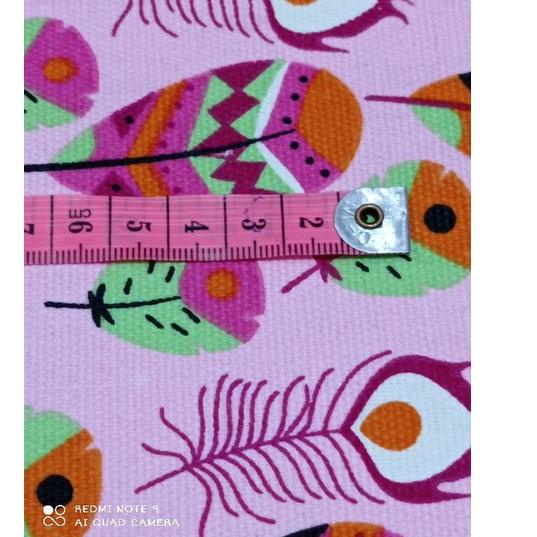 Dayak Feather Meter Canvas Fabric 50x150cm | Shopee Malaysia
